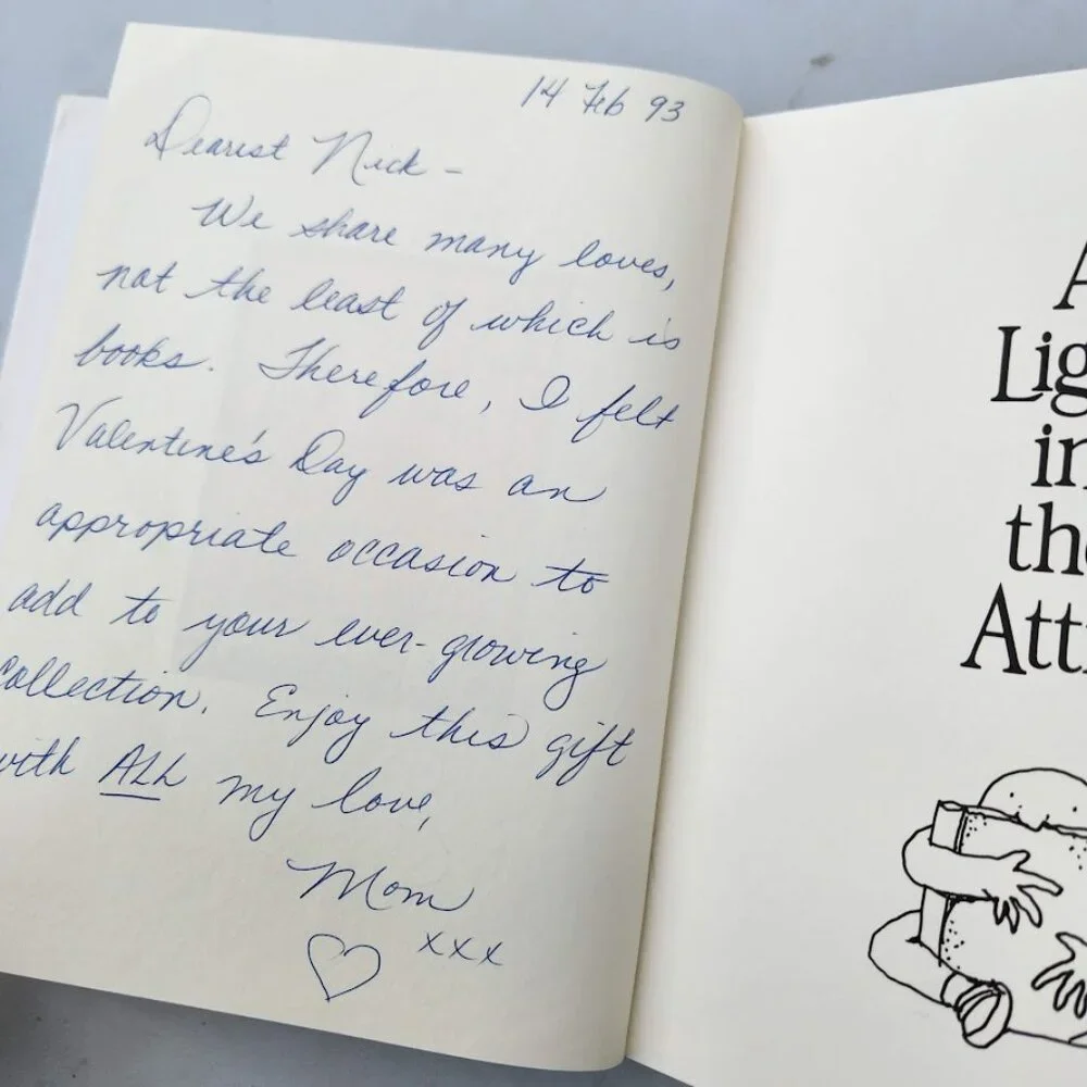 A Light in the Attic Shel Silverstien Poem Book Hardcover w/ Dust Cover Vintage